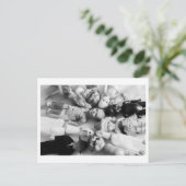 Doll Portrait - Plastic Dolls and Rubber Chickens Postkarte (Stehend Vorderseite)