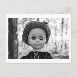 Doll Portrait - Winking Doll Postkarte