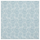 Doll Scale Renaissance Unicorn Garden, Sky Blue Stoff (Muster)