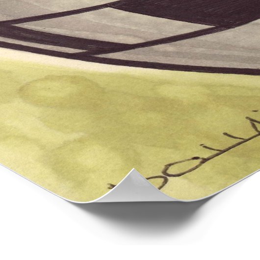 DOLLA Krippenposter Poster (Ecke)