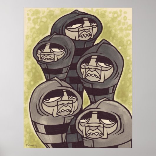 DOLLA Krippenposter Poster (Vorne)