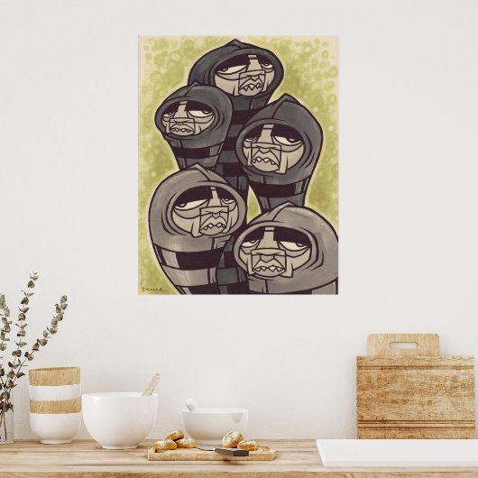 DOLLA Krippenposter Poster (Küche)