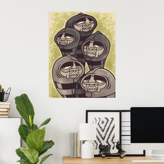 DOLLA Krippenposter Poster (Heimbüro)