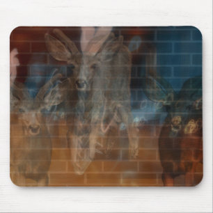 Dollar auf dem Wand-Mausunterlage-abstrakten Mousepad