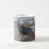 Dollar-Betrieb des Maultierhirsch-D28 Kaffeetasse (Mittel)