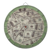 Dollar Bill Dartboard Dartscheibe (vorne)