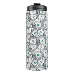 Dollar Bill Money Thermosbecher