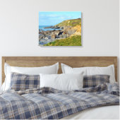 Dollar Cove Cornwall England Poldark Lage Leinwanddruck (Insitu (Schlafzimmer))