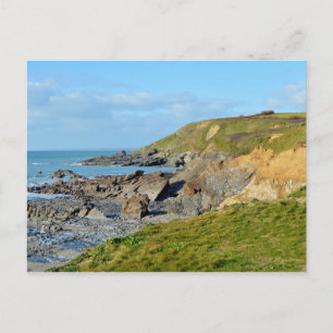 Dollar Cove Cornwall England Poldark Lage Postkarte