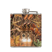 Dollar Fall-Camouflage-in den weißen Flachmann (Rückseite)