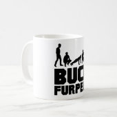 Dollar Furpees -- Burpees Fitness Kaffeetasse (Vorderseite Links)