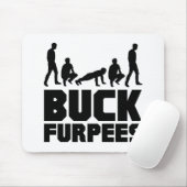 Dollar Furpees -- Burpees Fitness Mousepad (Mit Mouse)
