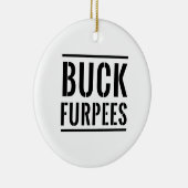 Dollar Furpees Keramikornament (Rechts)