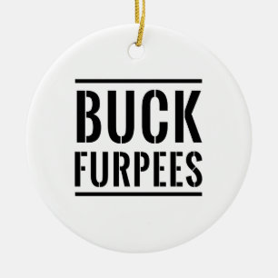 Dollar Furpees Keramikornament