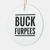 Dollar Furpees Keramikornament (Links)