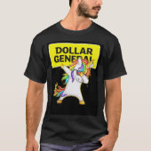 Dollar General Dollar General Unicorn Dabbing Unis T-Shirt (Vorderseite)