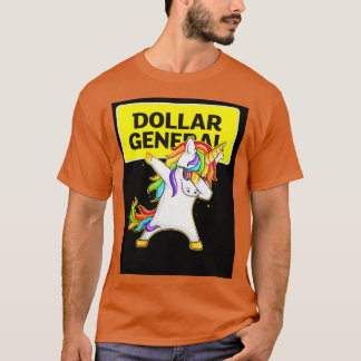 Dollar General Dollar General Unicorn Dabbing Unis T-Shirt