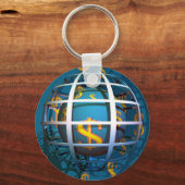 Dollar Globe Schlüsselanhänger (Vorderseite)