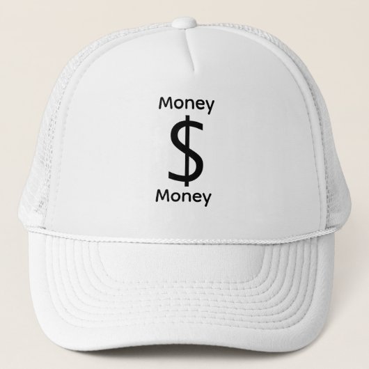 Dollar $ign Money Money Logo Truckerkappe (Vorderseite)