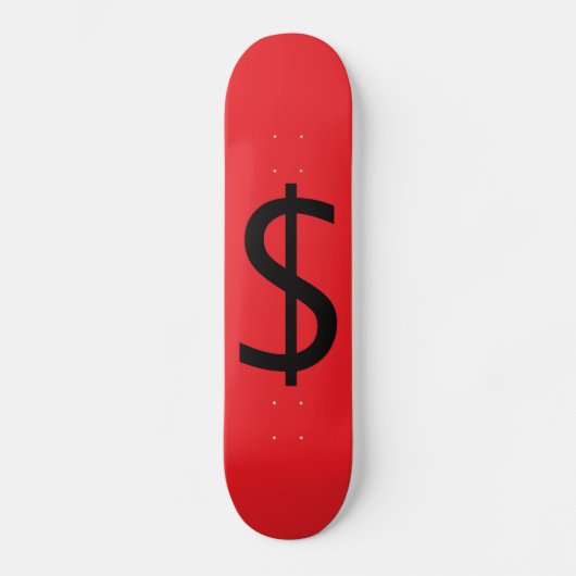 Dollar $ign skateboard (Vorderseite)