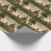 Dollar im Berg Geschenkpapier (Ecke)