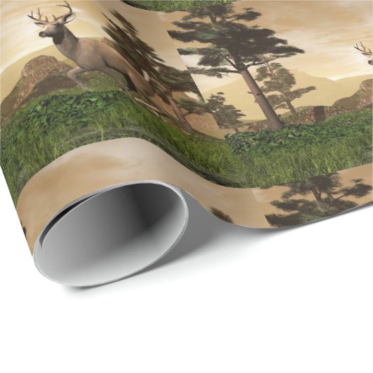 Dollar im Berg Geschenkpapier (Rolleneckpunkt)