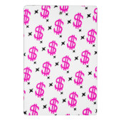 Dollar Is My Sign – Hot Pink Hustle Design Mini Klemmbrett (Rückseite)