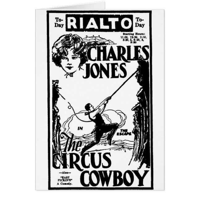 Dollar Jones der ZIRKUS-COWBOY 1924 (Vorne)