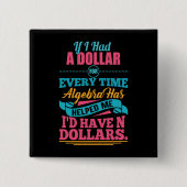 Dollar-Knopf des Button (Vorderseite)