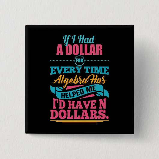 Dollar-Knopf des Button (Vorderseite)