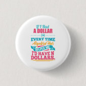 Dollar-Knopf des Button (Vorderseite)