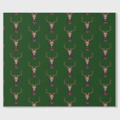 Dollar-Kopf Geschenkpapier (Flach)