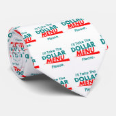 DOLLAR-MENÜ Krawatte (Gerollt)