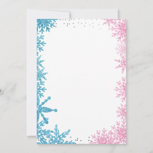 Dollar-oder Damhirschkuh-Geschlecht decken Einladung (Rückseite)