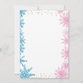 Dollar-oder Damhirschkuh-Geschlecht decken Einladung (Rückseite)