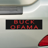 Dollar Ofama AntiObama Autoaufkleber (Auf Auto)