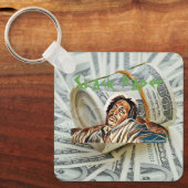 Dollar-Papier Schlüsselanhänger (Vorderseite)