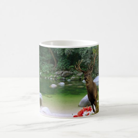 Dollar-Rotwild Kaffeetasse (Mittel)