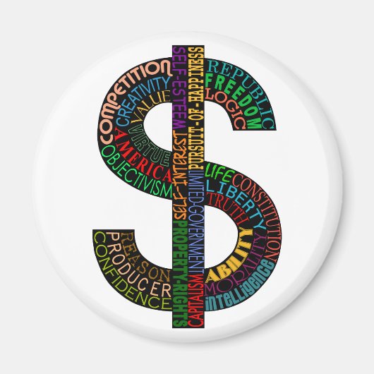 Dollar Sign Magnet (Vorne)