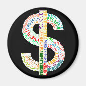 Dollar Sign Magnet (Vorne)