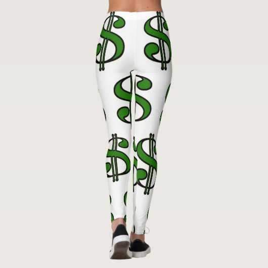 ***DOLLAR SIGNE GALORE*** LEGGINGS (Rückseite)