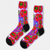 Dollar Socken (Linkes Detail)