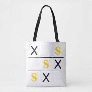 Dollar Tic Tac Toe Tasche