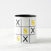 Dollar Tic Tac Toe Tasse (Zentrum)