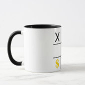 Dollar Tic Tac Toe Tasse (Links)