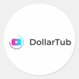 DOLLAR TUB RUNDER AUFKLEBER