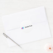 DOLLAR TUB RUNDER AUFKLEBER (Umschlag)