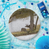 DOLLAR UND DAMHIRSCHKUH PAPPTELLER (Party)