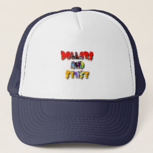 Dollar$ und $en$e Herren Navyblau Truckerkappe