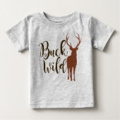 Dollar-wilde KinderT - Shirt-Jagd-Rotwild Baby T-shirt (Vorderseite)